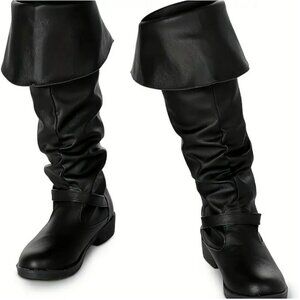 BRAND NEW MEN'S MEDIEVAL RENAISSANCE PIRATE DISNEY PRINCE GOTHIC BOOTS